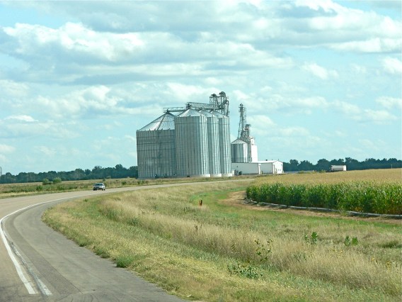 Grain silos Grain silos