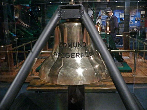 The bell from the wreck of the Edmund Fitzgerald The bell from the wreck of the Edmund Fitzgerald