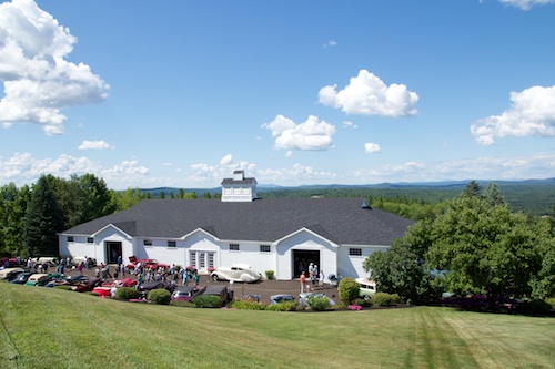 One of two car barns