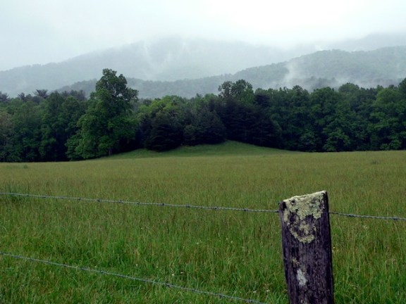 The Smoky Mountains from Cades Cove The Smoky Mountains from Cades Cove