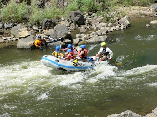 Running the rapids