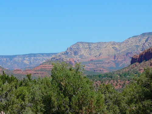 The hills near Sedona