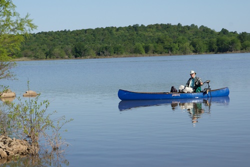 On Lake Eufaula, pre-dunking