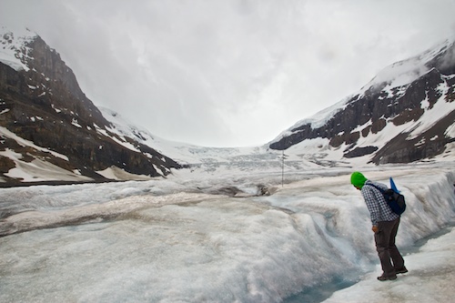 Checking Out the Blue Ice