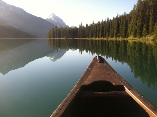 Early Morning, Maligne Lake