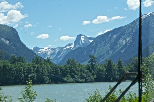 On the Road to Prince Rupert along the Skeena River